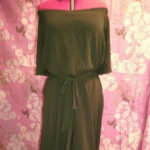 City Chic off shoulder jumpsuit